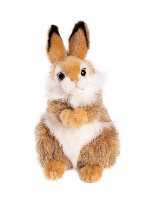 Игрушка мягкая Hansa Кролик, 24 см. Цвет: бежевый