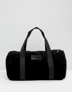 Черная сумка дафл Dead Vintage. Цвет: черный