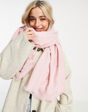 Розовый шарф-накидка -Розовый цвет Accessorize