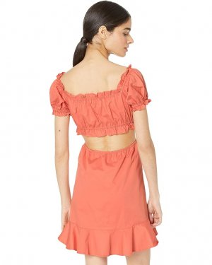 Платье ASTR the Label Verana Dress, цвет Dark Tangerine