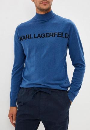 Водолазка Karl Lagerfeld. Цвет: синий