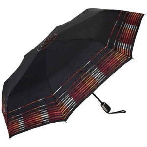 Женский зонт складной , артикул 7441465A02, полный автомат, модель Afterglow Doppler. Цвет: черный