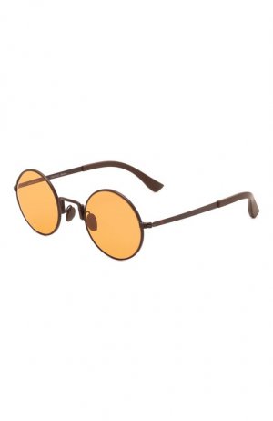 Солнцезащитные очки Kiton. Цвет: коричневый