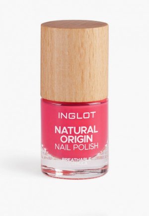 Лак для ногтей Inglot Nail polish natural origin 045 nude mood, 8 мл. Цвет: коралловый