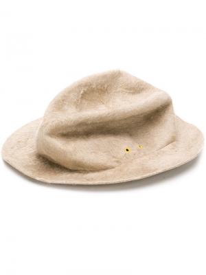Шляпа Hobow Super Duper Hats. Цвет: нейтральные цвета