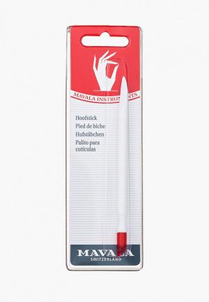 Палочка для маникюра Mavala пластмассовая, Hoofstick. Цвет: белый