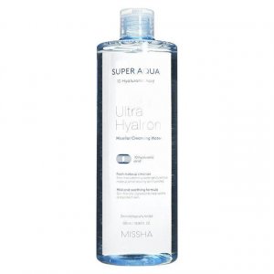 - Super Aqua Ultra Hyalon Micellar Cleansing Water MISSHA