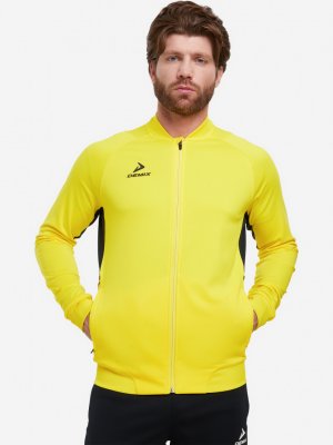 Джемпер футбольный мужской , Желтый Demix. Цвет: желтый