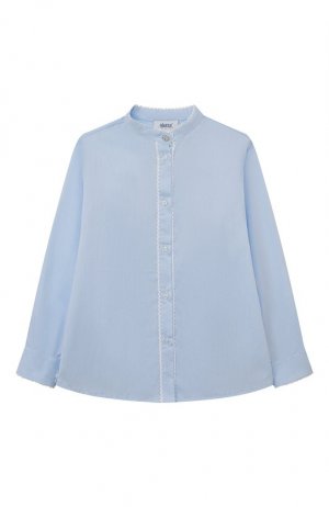 Хлопковая блузка Aletta. Цвет: голубой