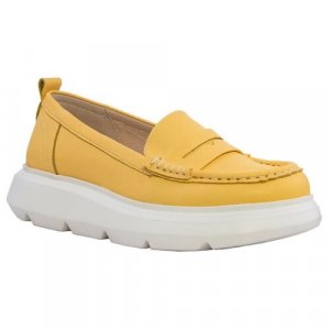 Туфли лодочки, размер 41, желтый Milana. Цвет: желтый