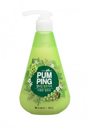 Зубная паста Perioe c ароматом зеленого винограда Green Grape Pumping Toothpaste 285 г. Цвет: белый