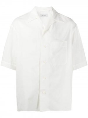 Рубашка с короткими рукавами Lemaire. Цвет: белый