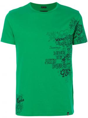 Printed T-shirt Marc Jacobs. Цвет: зелёный