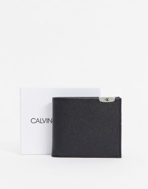 Черный бумажник с отделением для монет -Черный цвет Calvin Klein Jeans