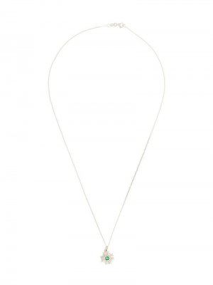 August necklace Meadowlark. Цвет: серебристый