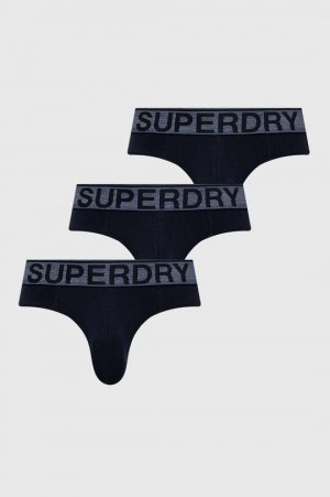 3 упаковки нижнего белья, темно-синий Superdry
