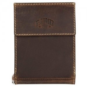Бумажник , фактура гладкая, коричневый KLONDIKE 1896. Цвет: коричневый