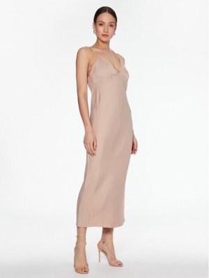 Коктейльное платье узкого кроя , бежевый Calvin Klein