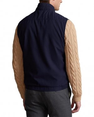 Утепленный жилет Twill Mockneck Vest, цвет French Navy Polo Ralph Lauren