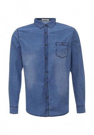 Рубашка джинсовая Tony Backer. Цвет: голубой