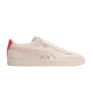 Кроссовки Suede CNY Papermaking Unisex Cream For-All-Time-Red Pristine 392950-01 Puma