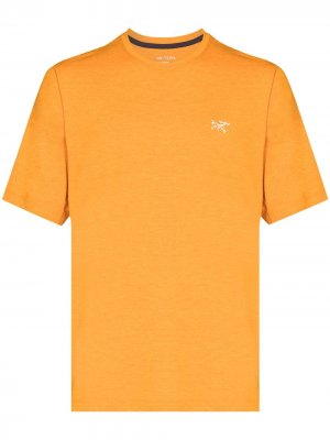Arcteryx футболка Cormac с логотипом Arc'teryx. Цвет: оранжевый