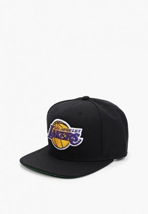 Бейсболка Mitchell & Ness Los Angeles Lakers. Цвет: черный