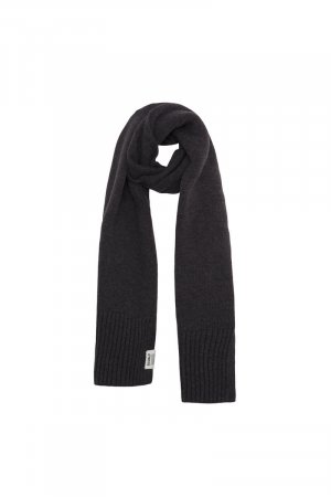 Шерстяной шарф , серый Ecoalf