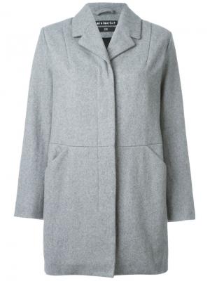 Пальто Jenny Minimarket. Цвет: серый