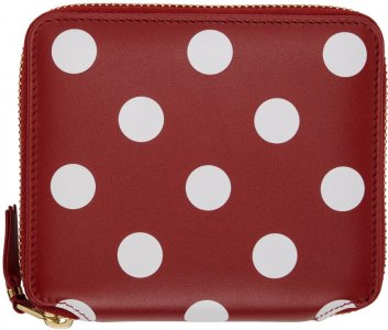 Бумажник Red Dots на молнии Comme des Garçons Wallets