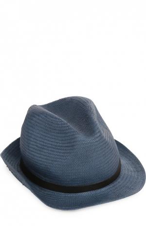 Шляпа Armani Collezioni. Цвет: синий