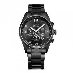 Мужские многофункциональные часы Megal MEGIR с заменой волос, водонепроницаемые кварцевые люминесцентным покрытием, самые продаваемые 2010 года.
