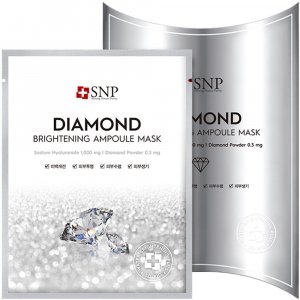 Diamond Осветляющая ампульная маска 10шт SNP