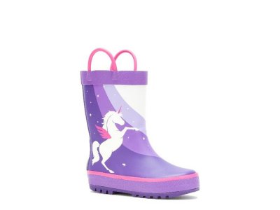Непромокаемые сапоги Unicorn — детские , фиолетовый Kamik