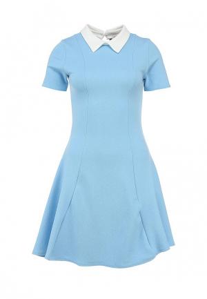Платье Girlondon. Цвет: голубой
