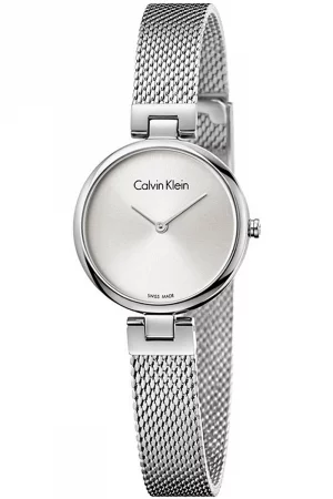 Наручные часы женские Authentic серебристые Calvin Klein