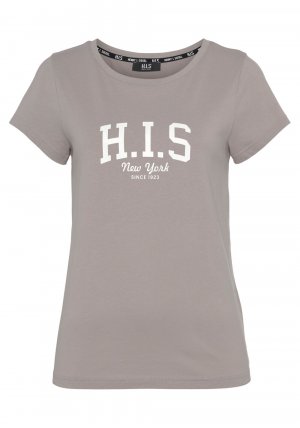 Рубашка H.I.S, серый H.i.s
