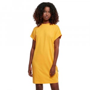 Короткое платье Rainbow Short Sleeve, желтый Urban Classics