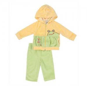Комплект одежды , размер 48, желтый, зеленый LP Collection. Цвет: желтый/зеленый