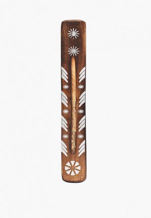 Подставка для палочек ароматических Ганг 4 см х 25. Цвет: коричневый