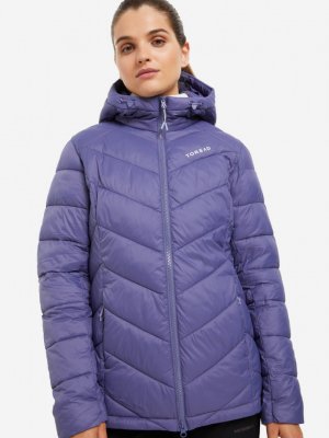 Куртка утепленная женская , Фиолетовый Toread. Цвет: фиолетовый