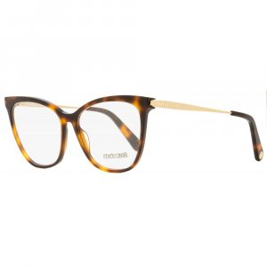 Women s Square Eyeglasses RC5086 052 Havana Gold 55mm Roberto Cavalli