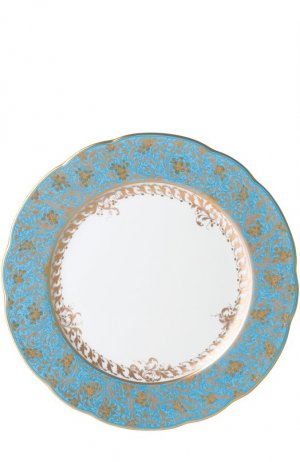 Тарелка для хлеба и масла Eden Turquoise Bernardaud. Цвет: голубой