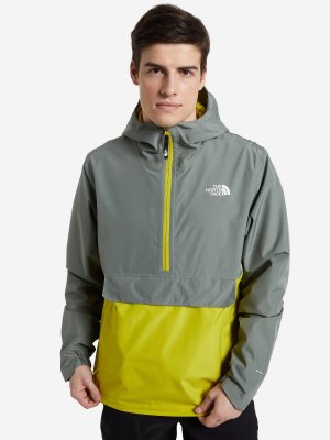 Анорак мужской Waterproof, Зеленый, размер 44-46 The North Face. Цвет: зеленый
