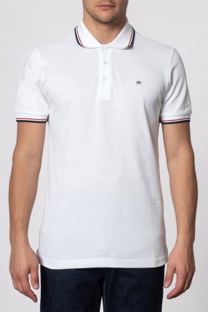 Рубашка-поло «Карточка» , белый Merc London