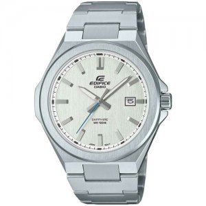 Наручные часы CASIO Edifice, белый, серый. Цвет: серебристый