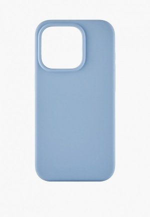 Чехол для iPhone uBear 15 Pro  Touch Mag Case, MagSafe совместимый, софт-тач. Цвет: голубой