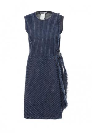 Платье джинсовое Sportmax Code SP027EWORD14. Цвет: синий