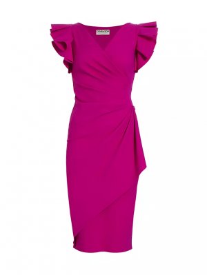 Платье-футляр Beaurisse с оборками , цвет ciclamino Chiara Boni La Petite Robe