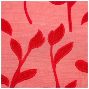 Платок женский текстильный KC1976_4, цвет красный, р-р 70х70 Rossini. Цвет: красный